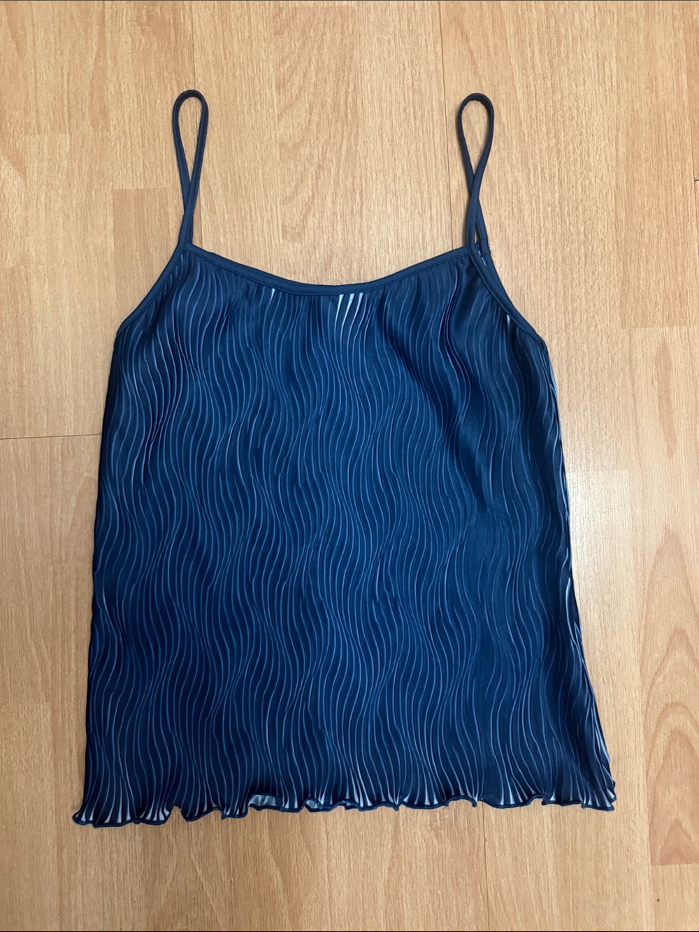 Anne Fontaine Pleated Waves Tank